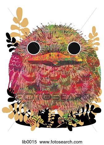 Stock Illustration - An owl. Fotosearch