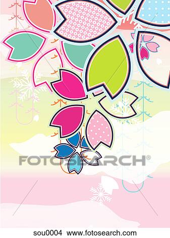 Illustration background of flowers and snowflakes View Large Illustration Stock Illustration - Illustration background of flowers and snowflakes. Fotosearch