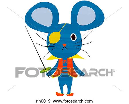 Illustration of a mouse dressed as a pirate View Large Illustration Stock Illustration - Illustration of a mouse dressed as a pirate. Fotosearch