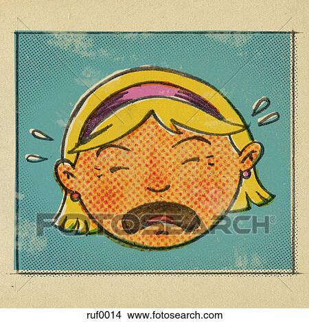 Illustration of a woman crying View Large Illustration Stock Illustration - Illustration of a woman crying. Fotosearch