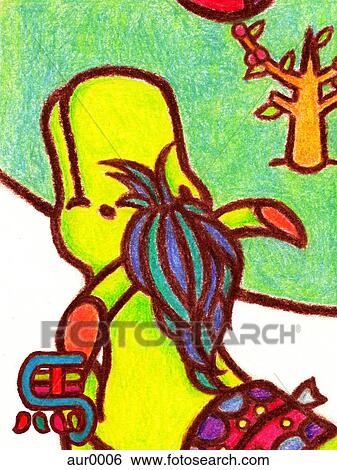 Stock Illustration - Illustration of a Chinese New Year symbol of a Horse. Fotosearch