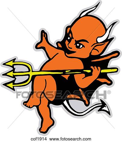 Illustration of a devil View Large Illustration Stock Illustration - Illustration of a devil. Fotosearch