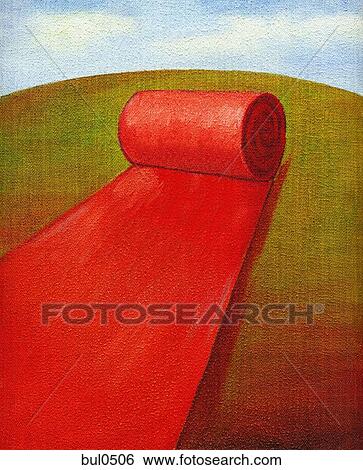 Illustration of a red carpet View Large Illustration Stock Illustration - Illustration of a red carpet. Fotosearch