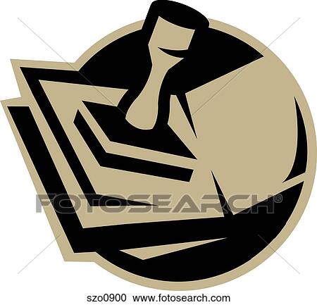 Illustration of an ink stamp View Large Illustration Clipart - Illustration of an ink stamp. Fotosearch