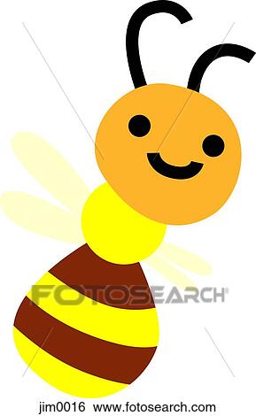 A bee View Large Illustration Stock Illustration - A bee. Fotosearch