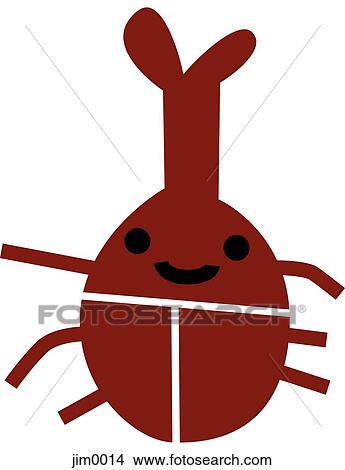 A bug View Large Illustration Stock Illustration - A bug. Fotosearch