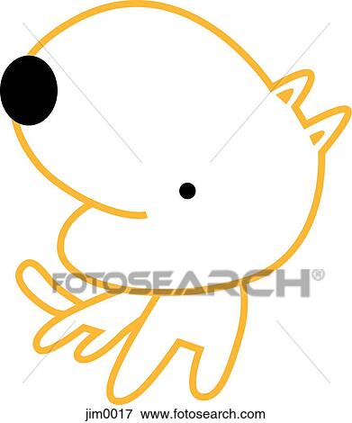 Stock Illustration - A dog. Fotosearch