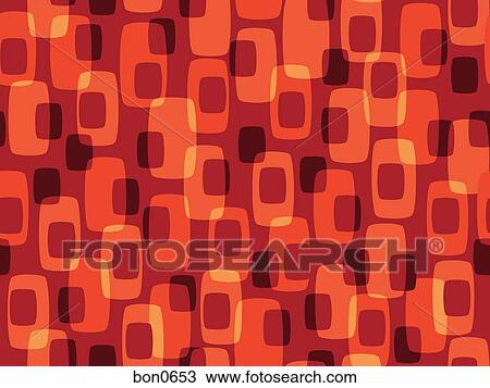 A pattern of red blocks of shades View Large Illustration Drawing - A pattern of red blocks of shades. Fotosearch