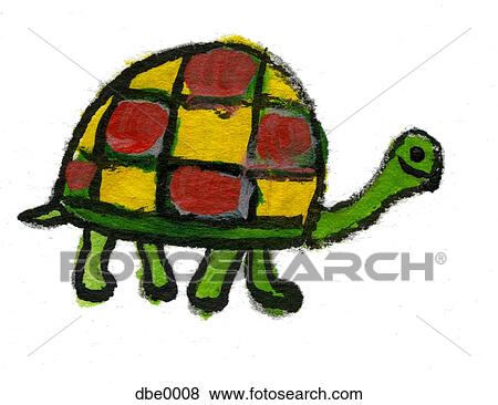 Stock Illustration - A turtle. Fotosearch