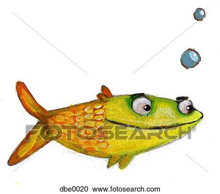 A yellow and red fish View Large Illustration Clipart - A yellow and red fish. Fotosearch