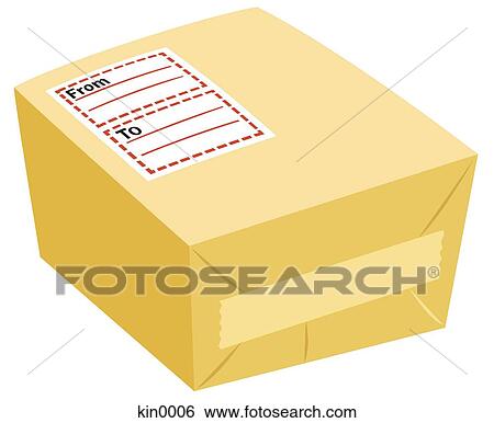 Box packed for delivery View Large Illustration Stock Illustration - Box packed for delivery. Fotosearch