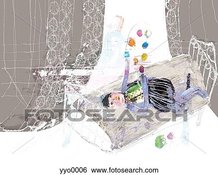 Boy juggling in bed View Large Illustration Stock Illustration - Boy juggling in bed. Fotosearch