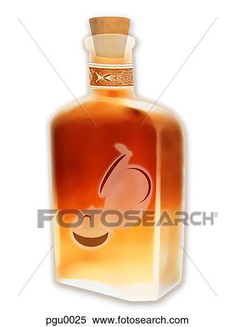 Foetus inside alcohol bottle View Large Illustration Stock Illustration - Foetus inside alcohol bottle. Fotosearch