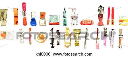 Make-up View Large Illustration Stock Illustration - Make-up. Fotosearch