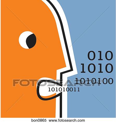 Man speaking in numbers View Large Illustration Stock Illustration - Man speaking in numbers. Fotosearch