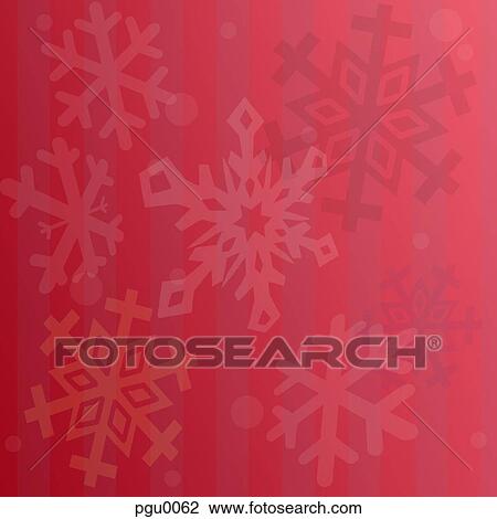 Drawing - Pattern of snow flakes. Fotosearch