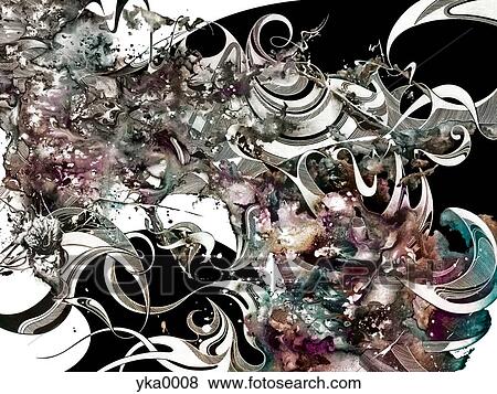 Pattern of swirls View Large Illustration Stock Illustration - Pattern of swirls. Fotosearch