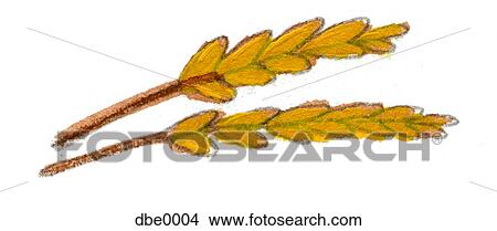 Wheat View Large Illustration Stock Illustration - Wheat. Fotosearch