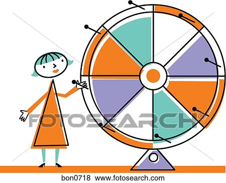 Woman spinning wheel View Large Illustration Stock Illustration - Woman spinning wheel. Fotosearch