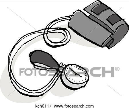 a blood pressure monitor View Large Illustration Stock Illustration - a blood pressure monitor. Fotosearch