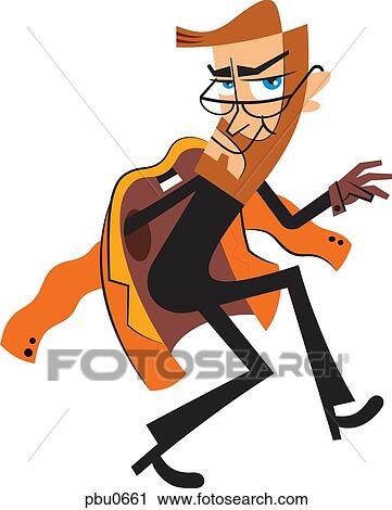 A man taking off a jacket View Large Illustration Clip Art - A man taking off a jacket. Fotosearch