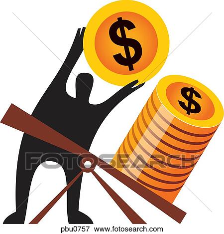 A man with a weight on his back View Large Illustration Stock Illustration - A man with a weight on his back. Fotosearch