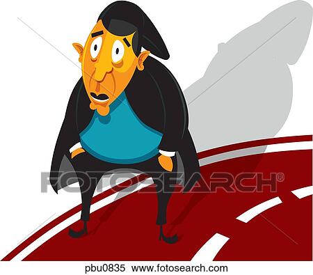 A man with his hands in his pocket View Large Illustration Stock Illustration - A man with his hands in his pocket. Fotosearch