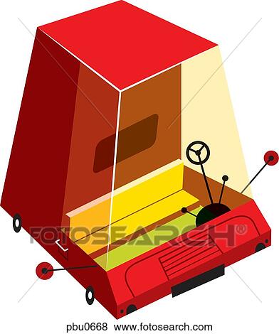 A modern truck View Large Illustration Stock Illustration - A modern truck. Fotosearch