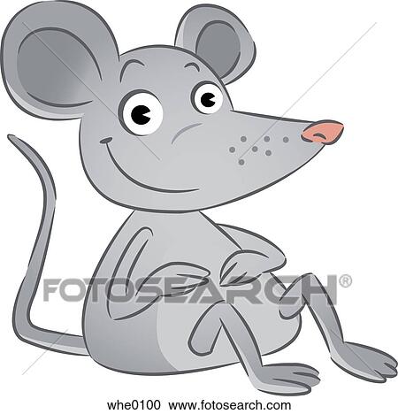 A mouse View Large Illustration Clipart - A mouse. Fotosearch