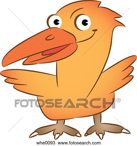 Drawing - A pelican. Fotosearch