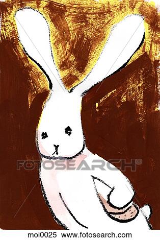 A rabbit holding an acorn View Large Illustration Stock Illustration - A rabbit holding an acorn. Fotosearch