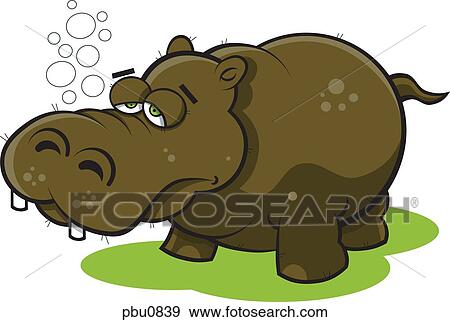 A rhinoceros View Large Illustration Stock Illustration - A rhinoceros. Fotosearch