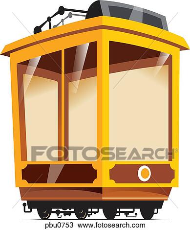 Drawing - An empty train car. Fotosearch