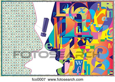 An optical illusion of profiles of two faces View Large Illustration Stock Illustration - An optical illusion of profiles of two faces. Fotosearch