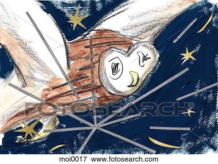 An owl View Large Illustration Stock Illustration - An owl. Fotosearch