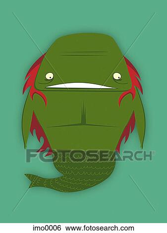 Mermaid View Large Illustration Stock Illustration - Mermaid. Fotosearch