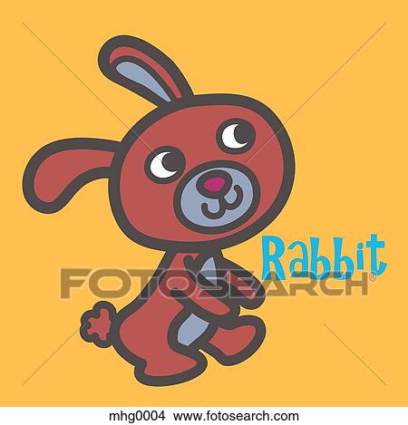 Rabbit View Large Illustration Stock Illustration - Rabbit. Fotosearch