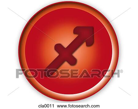 sagittarius horoscope symbol View Large Illustration Clip Art - sagittarius horoscope symbol. Fotosearch