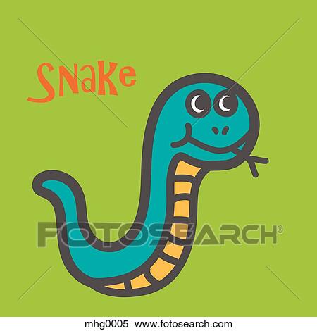 Snake View Large Illustration Stock Illustration - Snake. Fotosearch