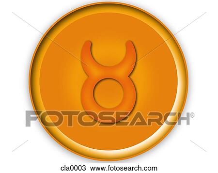 taurus horoscope symbol View Large Illustration Drawing - taurus horoscope symbol. Fotosearch