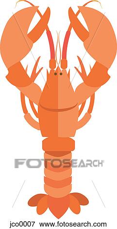 A lobster View Large Illustration Stock Illustration - A lobster. Fotosearch