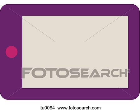 A mobile device View Large Illustration Stock Illustration - A mobile device. Fotosearch