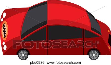 A red car View Large Illustration Stock Illustration - A red car. Fotosearch
