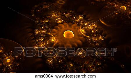 Abstract amber digital illustration View Large Illustration Stock Illustration - Abstract amber digital illustration. Fotosearch