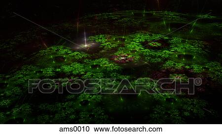 Abstract green digital illustration View Large Illustration Clipart - Abstract green digital illustration. Fotosearch