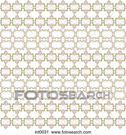 Clip Art - Decorative pattern. Fotosearch