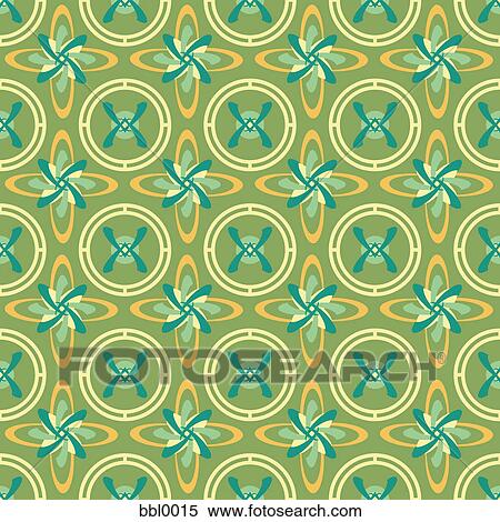 Green, yellow, and orange pattern View Large Illustration Stock Illustration - Green, yellow, and orange pattern. Fotosearch