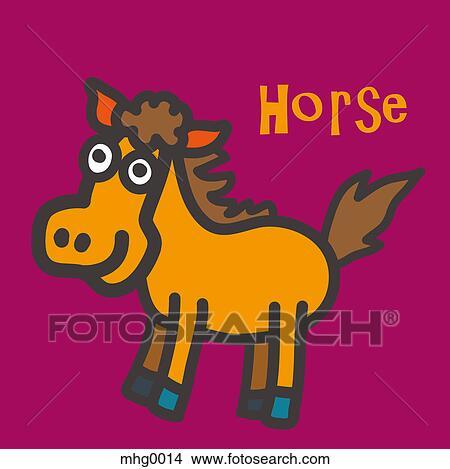 Stock Illustration - Horse. Fotosearch