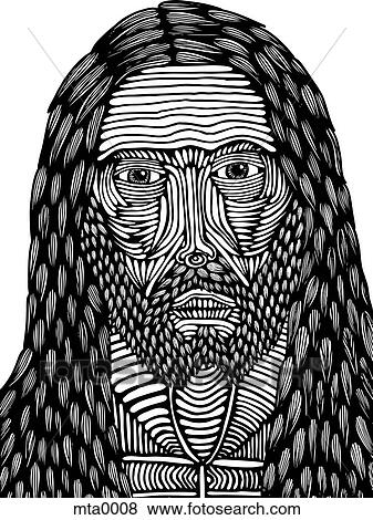 Jesus View Large Illustration Stock Illustration - Jesus. Fotosearch