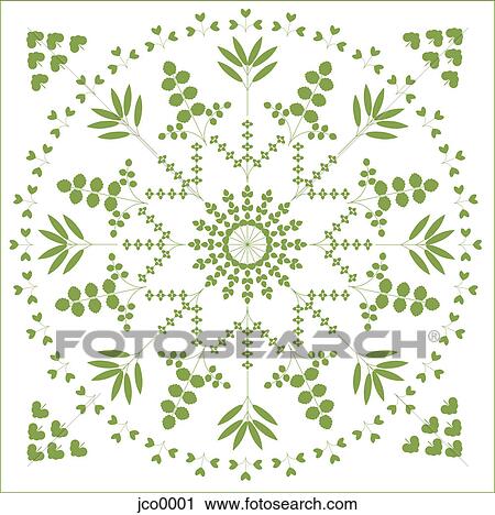 Clip Art - Leaf design. Fotosearch